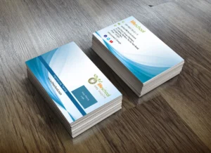 Realistic Business Card Mock-Up